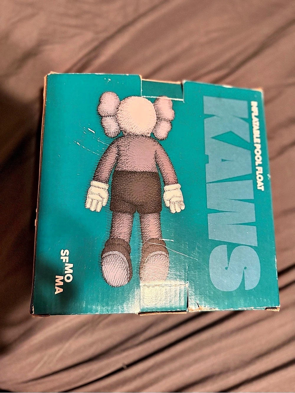 KAWS SFMOMA Inflatable Pool Float Exclusive - Picture 4 of 13